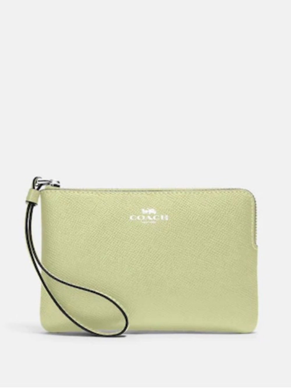 Coach Small Corner Zip Wristlet